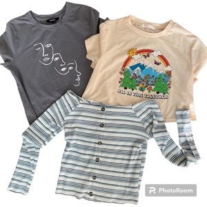 Bundle of size medium shirts